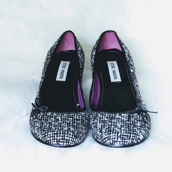 Steve Madden "Violit" Tweed Heels - Picture 5 of 8